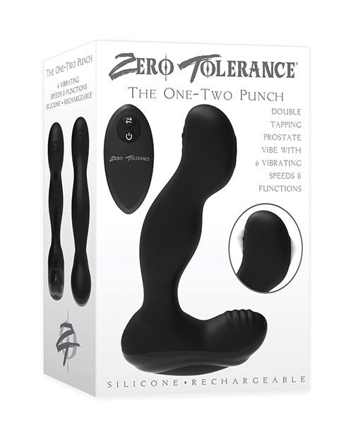ZERO TOLERANCE THE ONE-TWO PUNCH PROSTATE VIBE ZERO TOLERANCE THE ONE-TWO PUNCH PROSTATE VIBE