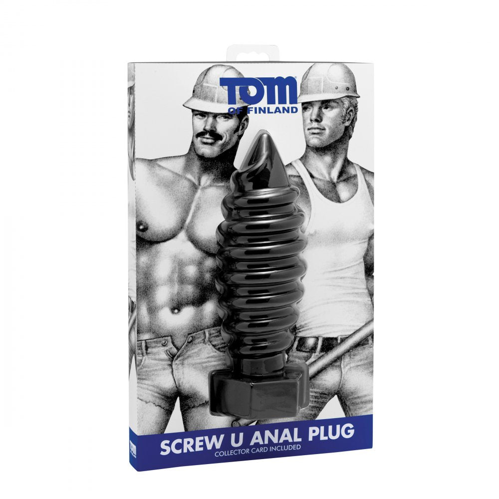 Tom of Finland Screw U Anal Plug Tom of Finland Screw U Anal Plug
