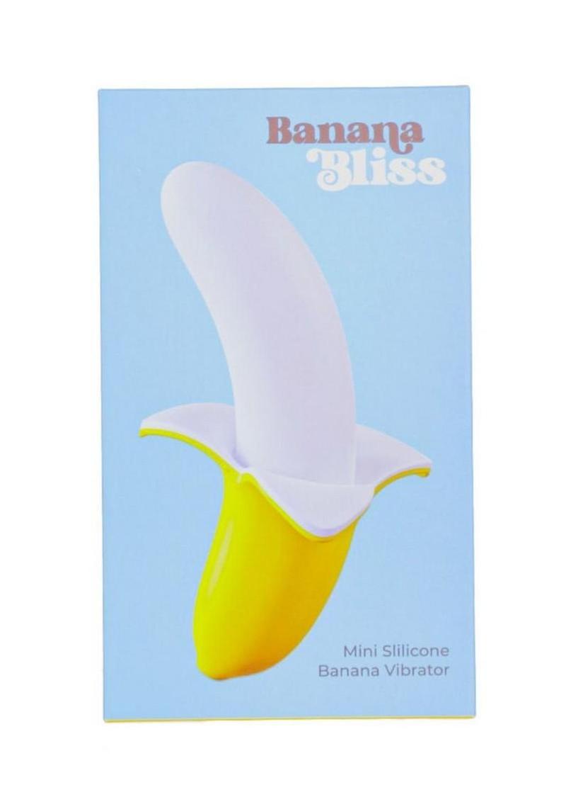 Banana Bliss Mini Silicone Rechargeable Banana Vibrator with Clitoral Banana Bliss Mini Silicone Rechargeable Banana Vibrator with Clitoral